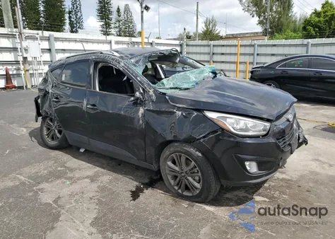 2015 Hyundai Tucson Limited from USA, damaged, VIN KM8JUCAG8FU052088